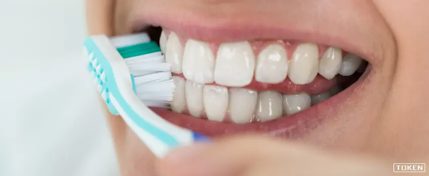 ST-Close-up of a Person Brushing Their Teeth
